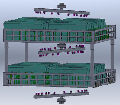 Machine de nettoyage de PCB résistant aux acides Durable avec pulvérisation rotative