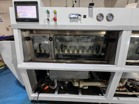 Machine de nettoyage de semi-conducteurs stable, anti-corrosion automatique dans le nettoyeur de ligne