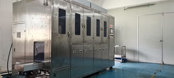 Laveuse de boîtes en plastique polyvalente, équipement de nettoyage de paniers industriel pratique